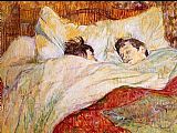 Edgar Degas Famous Paintings - In Bed